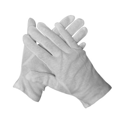 verdiepen compromis Artiest 100 Percenten Witte Katoenen Handschoenen hoogst Stretchable voor Stofvrije  Plaatsen